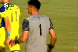 گل اول پرسپولیس به شهرداری ماهشهر توسط علیپور