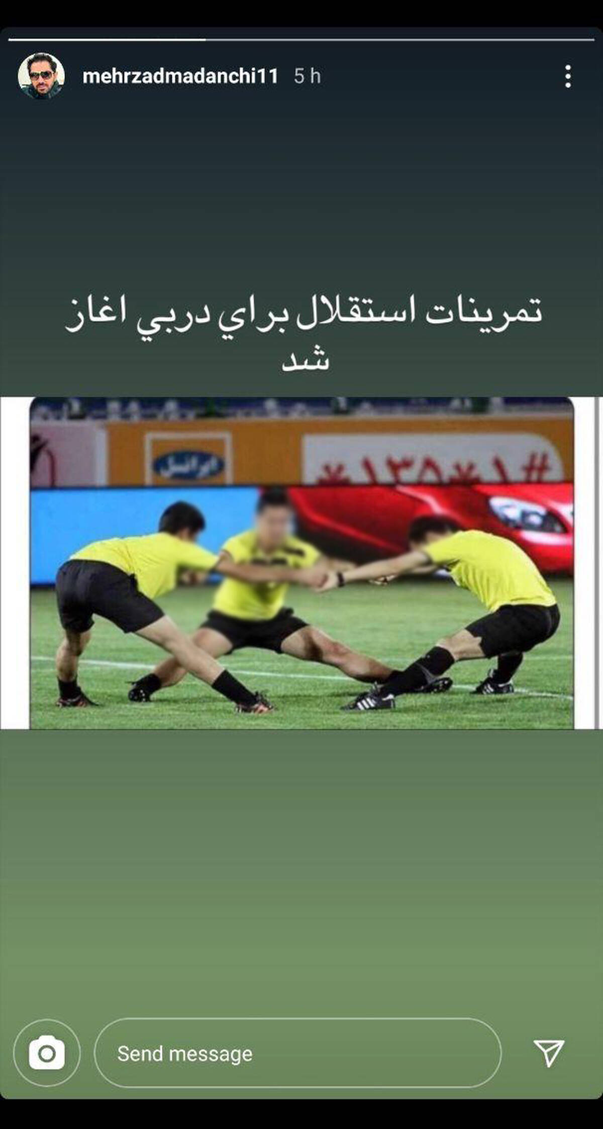 اتهام سنگین مهرزاد معدنچی به استقلالی‌ها