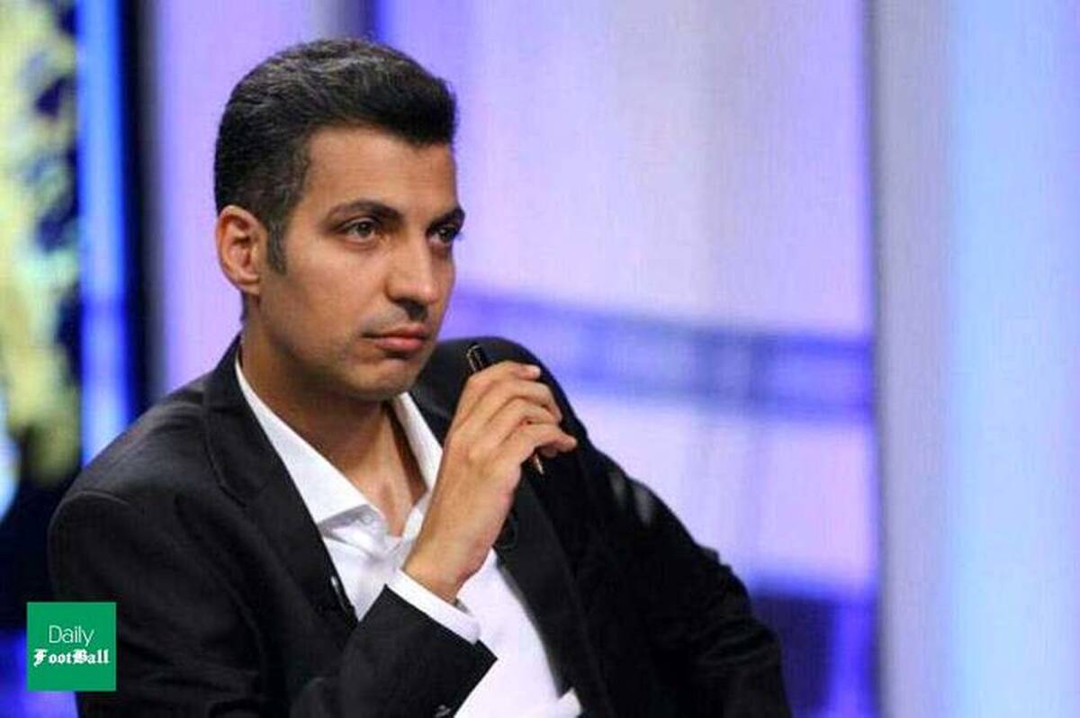 محل استقرار فردوسی پور در ورزشگاه برای گزارش|عکس