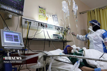 تلخ ترین تصاویر کرونایی در بیمارستان