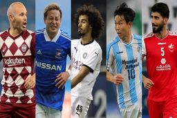 رقابت بشار رسن با اینیستا و ۸ هافبک لیگ قهرمانان آسیا
