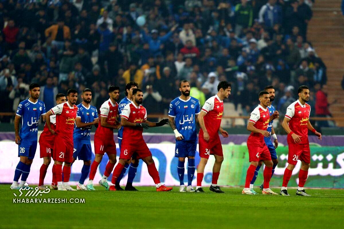 دربی پرسپولیس و استقلال با حضور مانچینی در آزادی