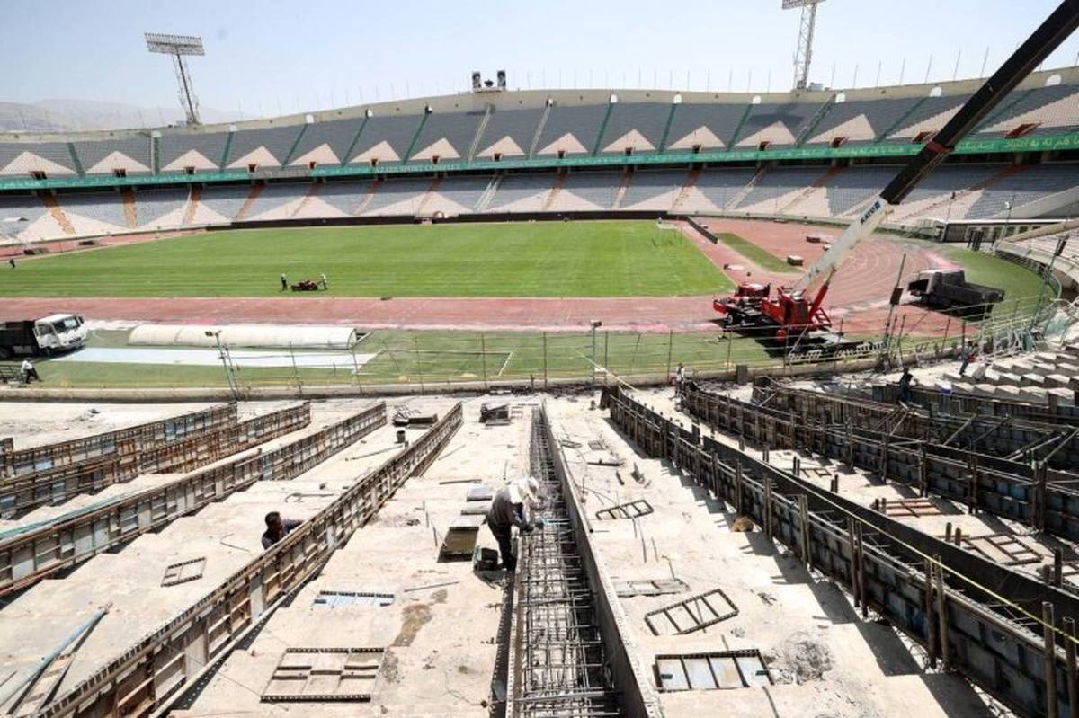 ادعای عجیب درباره بازسازی استادیوم آزادی