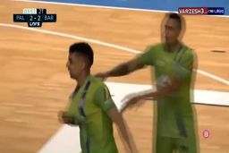 فیلم|گل دیدنی مهاجم ایرانی به بارسلونا