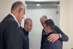 فیلم|حضور سرزده کی روش در رختکن تیم ملی ایران