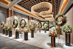 سفارش تاج گل نمایشگاهی 
