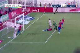 فیلم گل دوم پرسپولیس به نساجی توسط سعید صادقی