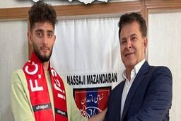 آریا برزگر مهاجم جدید نساجی مازندران
