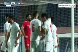 گل اول ایران به افغانستان|ضربه سر دیدنی آزمون