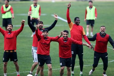 تمرینات پرسپولیس