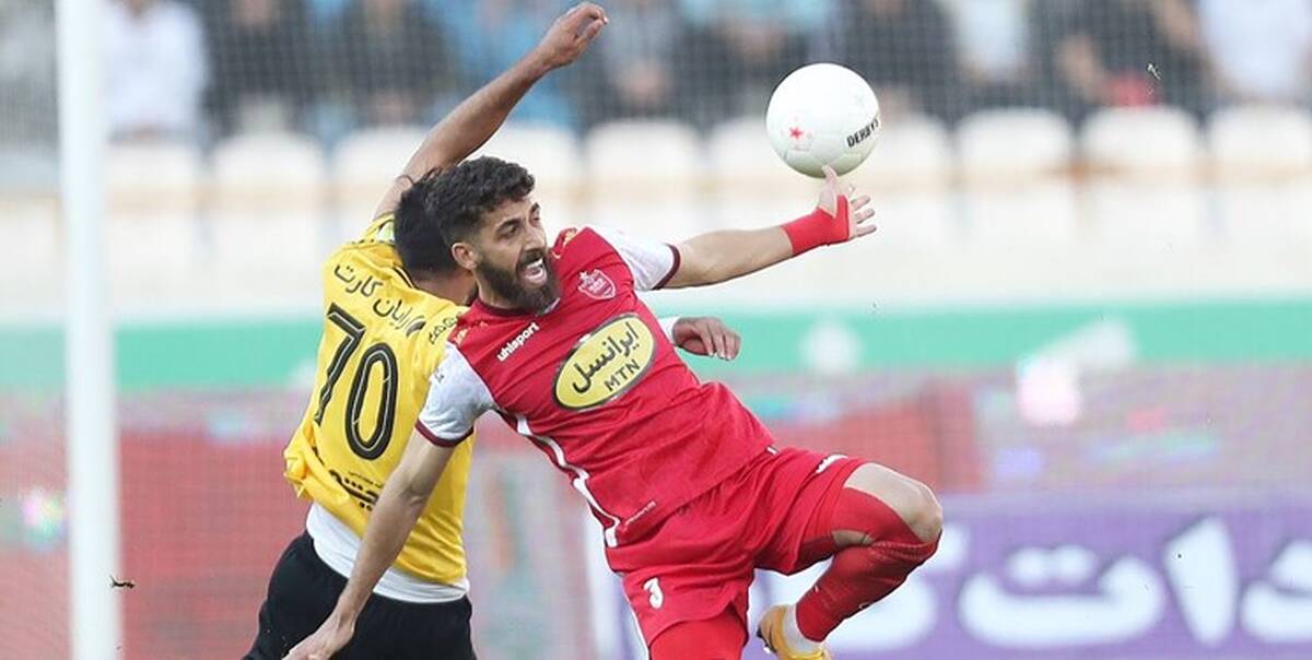 قدم بزرگ سپاهان برای قهرمانی با شکست پرسپولیس ده نفره 