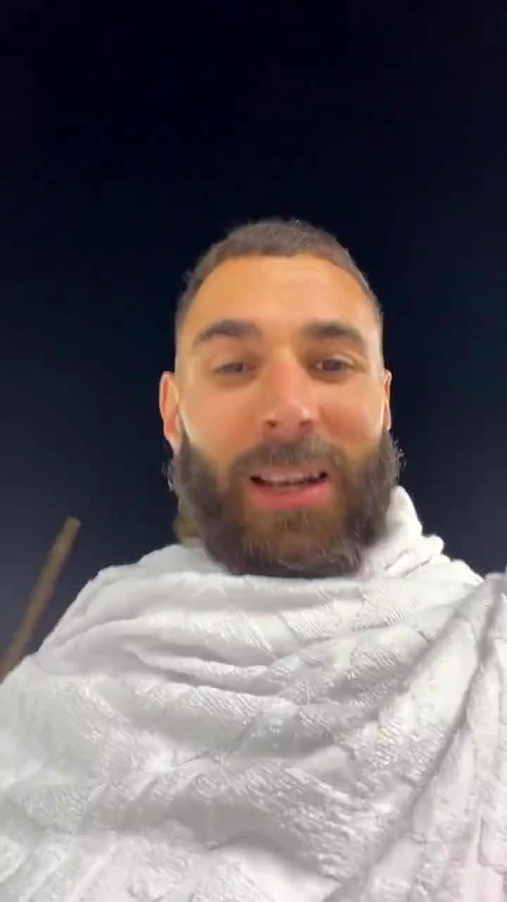 فیلمl کریم بنزما میهمان خانه خدا