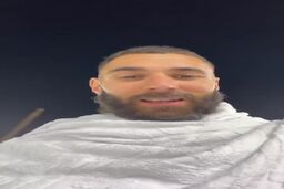 فیلمl کریم بنزما میهمان خانه خدا