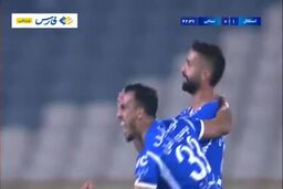 فیلم گل استقلال به نساجی توسط سهرابیان