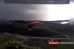 ویدئو|لحظه هولناک سقوط کایت در کردستان و مرگ همراه خلبان