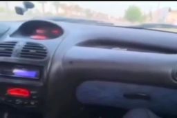 تصادف و له شدن بنز لاکچری 500 در کورس با ۲۰۶