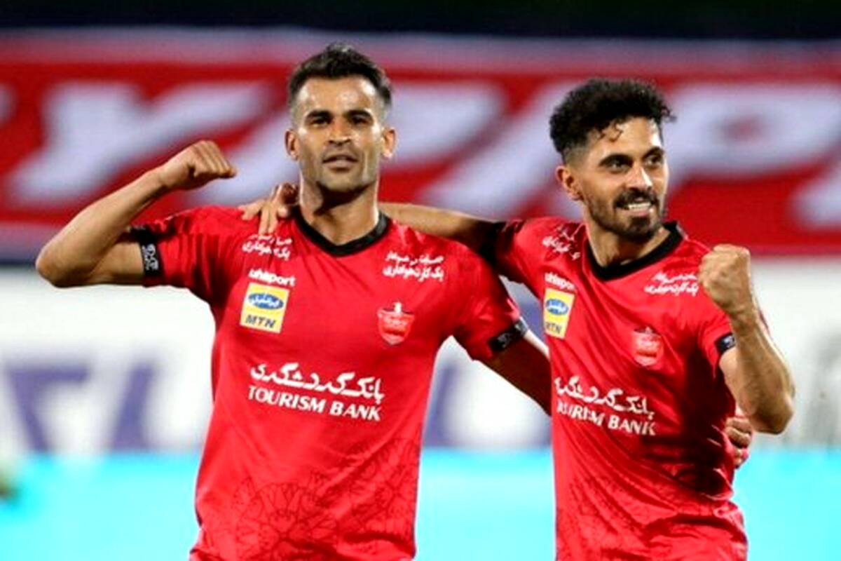 تصاویر دیدنی از تمرینات اختصاصی مهاجم پرسپولیس