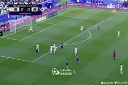 (ویدئو) گل اول ژاپن به ایران توسط موریتا 