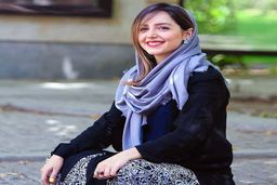 عکس عجیب از گریم ترسناک نازنین بیاتی | مانتو حریر نازنین بیاتی در جشنواره