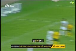 ضربه و گل استثنایی امید نورافکن