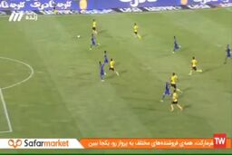 دومین گل سپاهان به استقلال؛رامین رضائیان