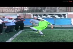 توصیه مهم و برخورد خاص علی پروین با دختری تکنیکی در فوتبال|فیلم