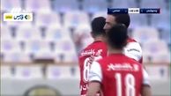 فیلم پنالتی و گل اول پرسپولیس به نساجی