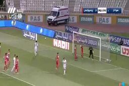فیلم مهار پنالتی شجاعی توسط بیرانوند