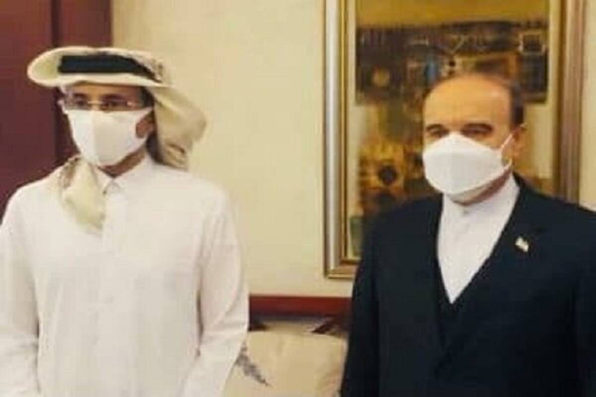 دیدار وزیر ورزش با همتای قطری قبل از تماشای بازی پرسپولیس