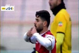 فیلم|اشتباه مرگبار حقیقی و گل دوم پرسپولیس به نساجی