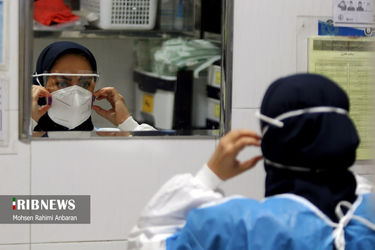 تلخ ترین تصاویر کرونایی در بیمارستان