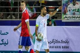 تیم ملی فوتسال روسیه؛تیم ملی جوان شده ایران را در هم شکست 