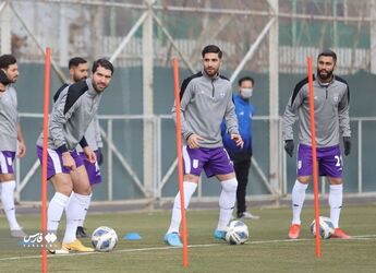 تمرینات تیم ملی فوتبال
