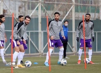 تمرینات تیم ملی فوتبال
