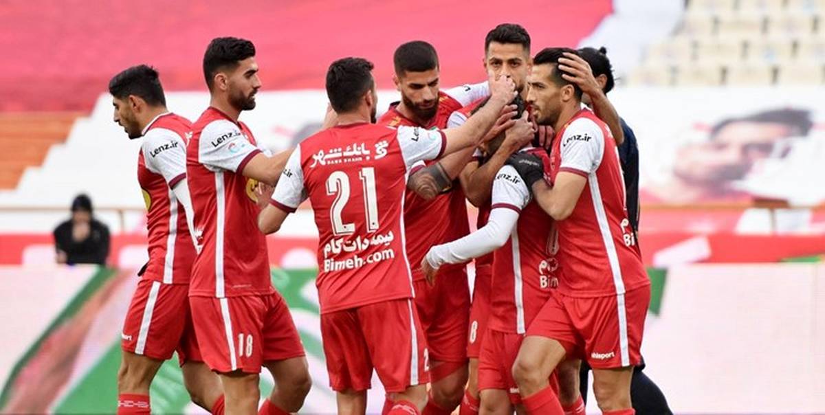 رونمایی ار بازیکنان درب خروجی پرسپولیس