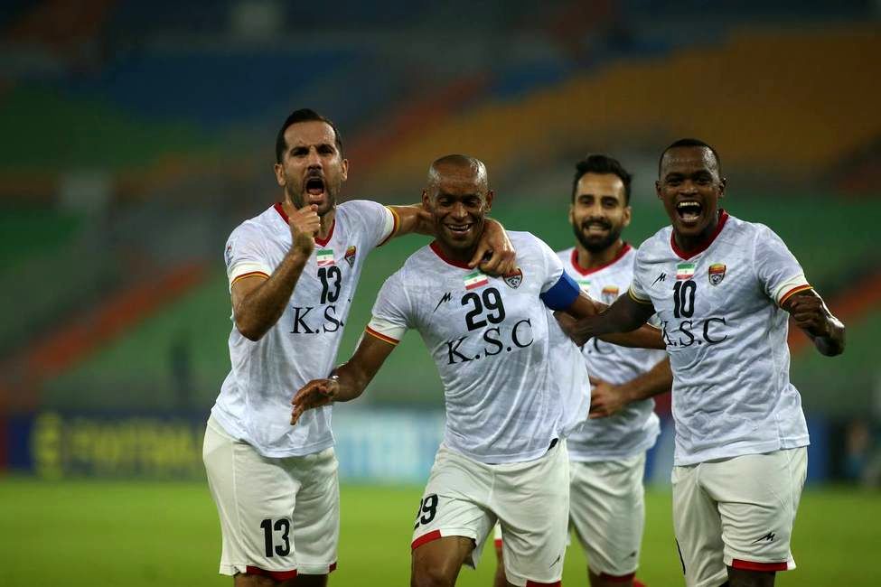 برد جذاب فولاد مقابل الغرافه از دید دوبین AFC