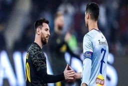 مسی به رکورد اروپایی رونالدو رسید