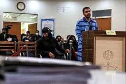 تصاویر 16+ از لحظه اعدام قاتل دو بسیجی در مشهد