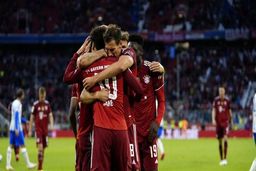 بایرن مونیخ هرتابرلین را در هم کوبید