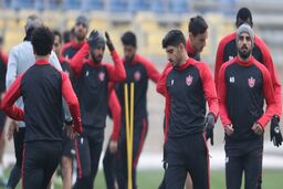 تصاویر تمرین سبک پرسپولیس برای بازی با سپاهان