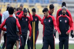 تصاویر تمرین سبک پرسپولیس برای بازی با سپاهان