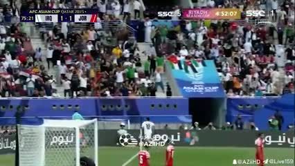 فیلم اخراج گلزن بزرگ عراق توسط فغانی