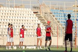 شجاع خلیل‌زاده و حسین پورحمیدی در تمرین تراکتور|عکس