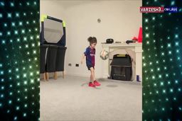 فیلمی از اعجوبه ایرانی که مسی و باشگاه بارسلون به آن واکنش نشان دادند
