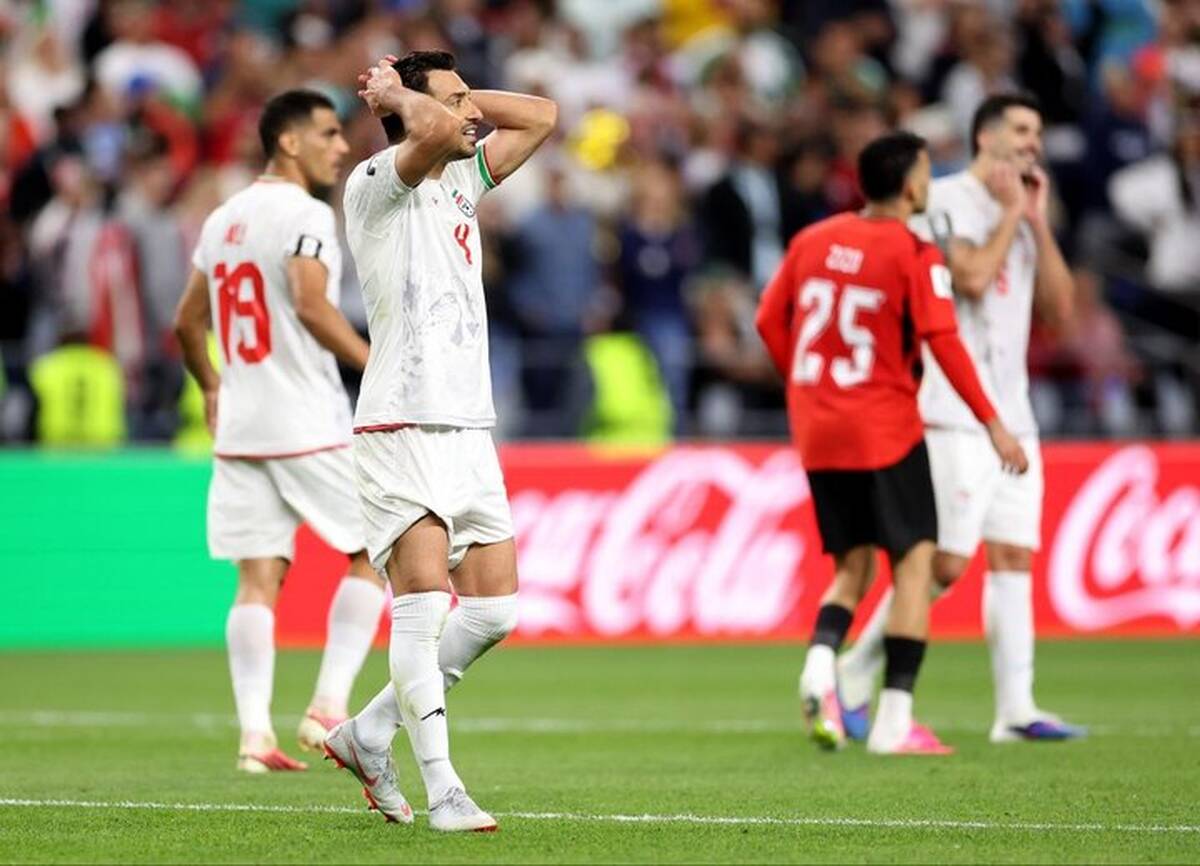 تیم ملی فوتبال ایران حذف شد
