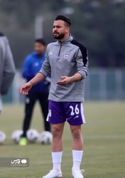 تمرینات تیم ملی فوتبال