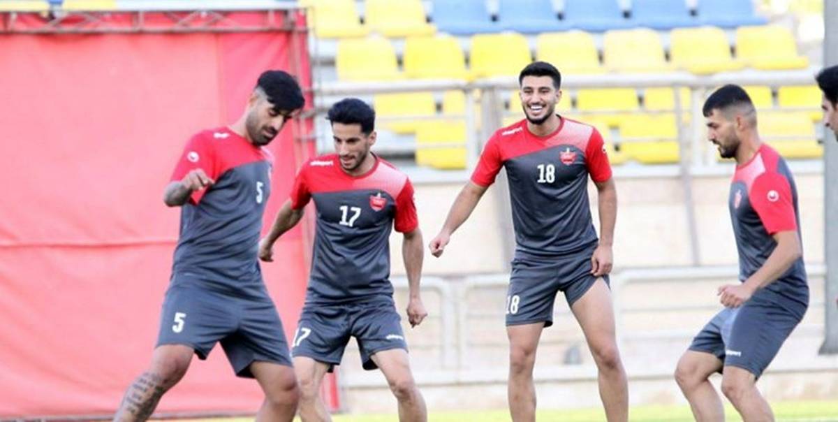 جزئیات تمرین شاداب امروز پرسپولیس