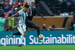 فیلم|گل اول فرانسه به آرژانتین توسط امباپه