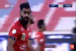 فیلم گل اول پرسپولیس به نساجی