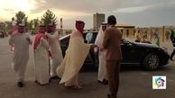 فیلم ورود سفیر عربستان سعودی به ورزشگاه نقش‌جهان